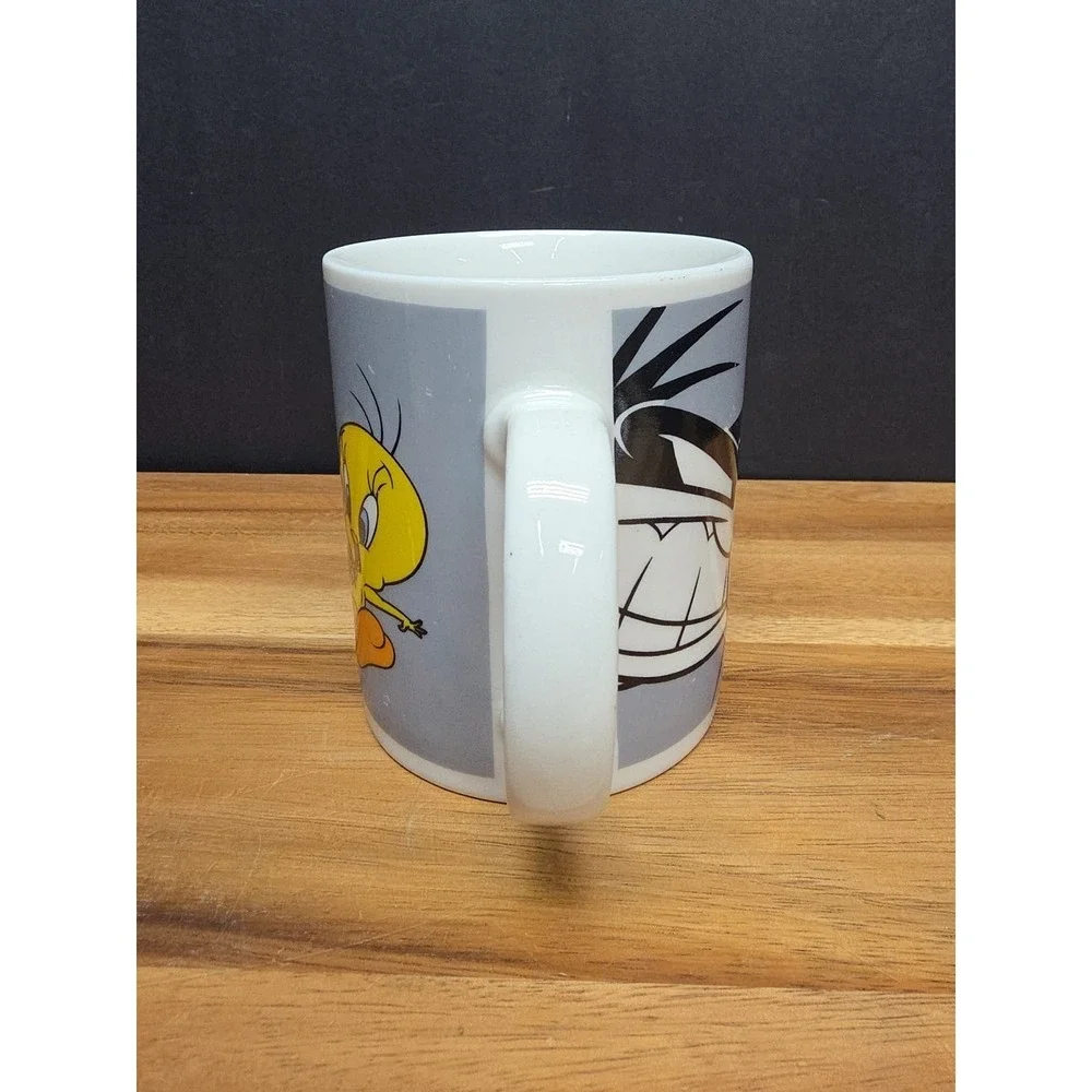 Vtg 2000 Sylvester The Cat and Tweety Bird Looney Tunes Collectible Coffee Mug